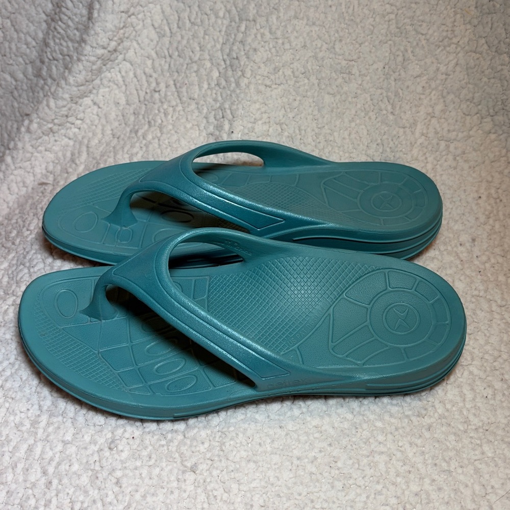 Aetrex Teal Women's Flip Flop Sandals